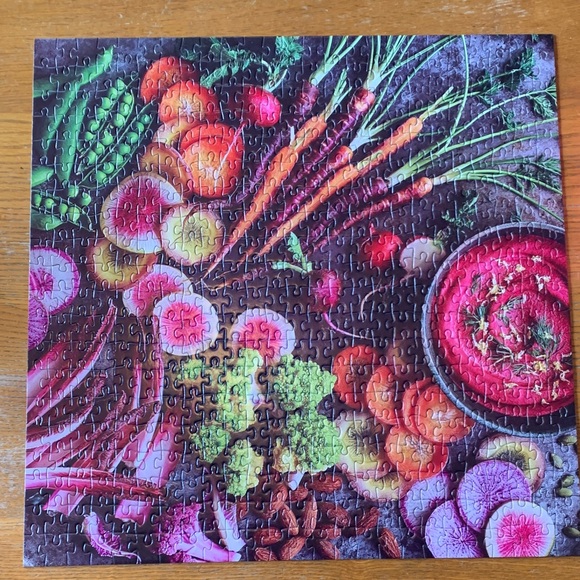 Colorful Vegetable Puzzle - Picture 5 of 5